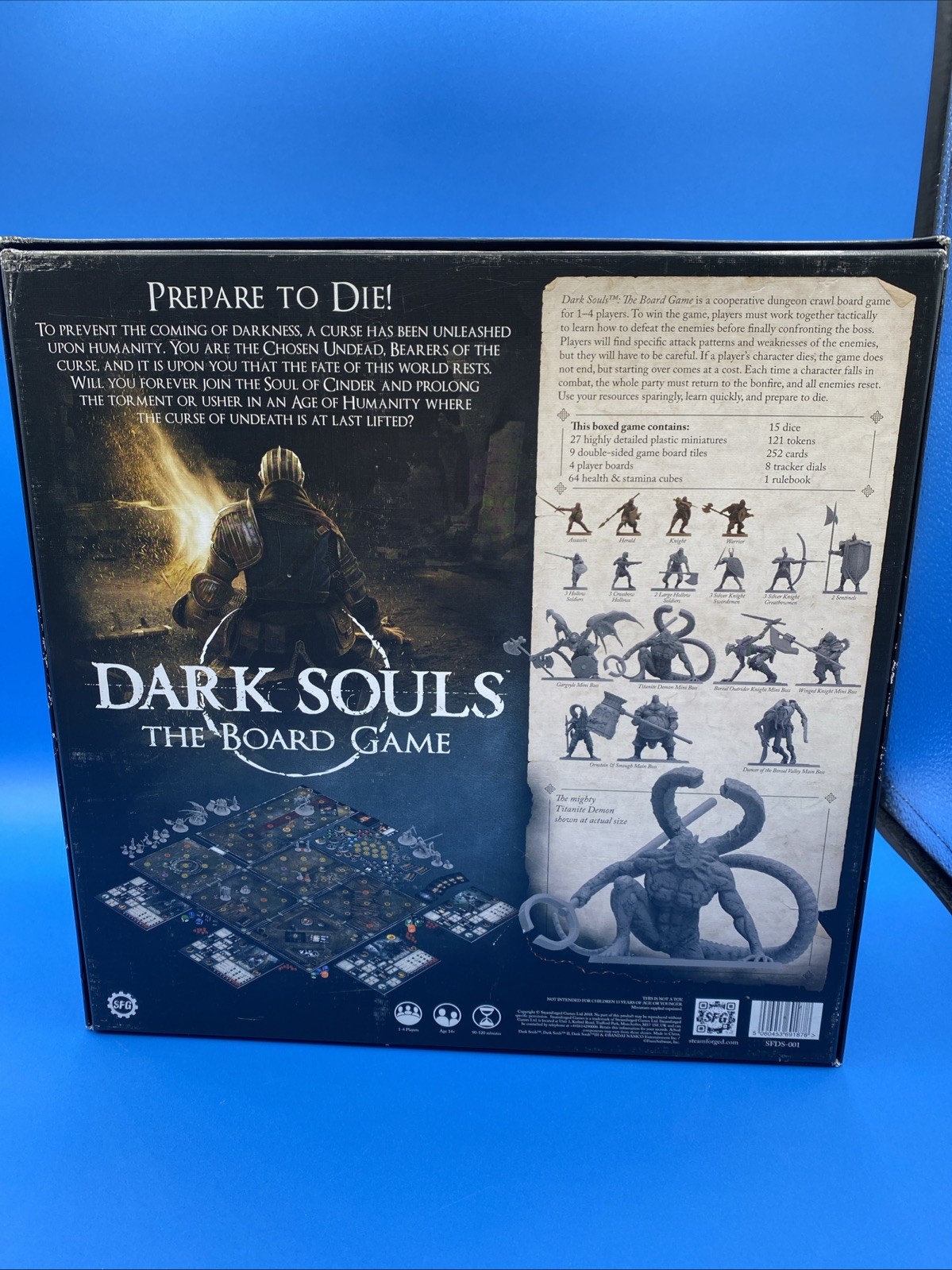 Dark Souls The Board Game Steamforged Games Used Incomplete Missing Figures