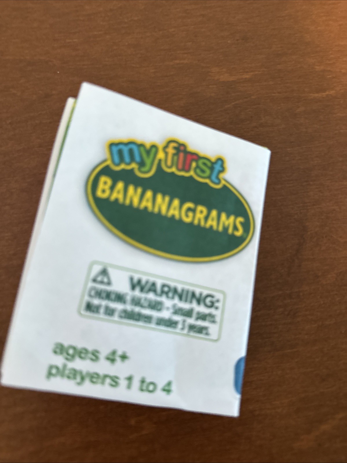 My First BANANAGRAMS English Game Genuine