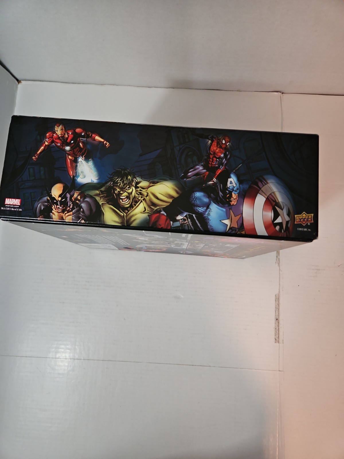 Legendary: A Marvel Deck Building Game base game with 500 cards used Original V