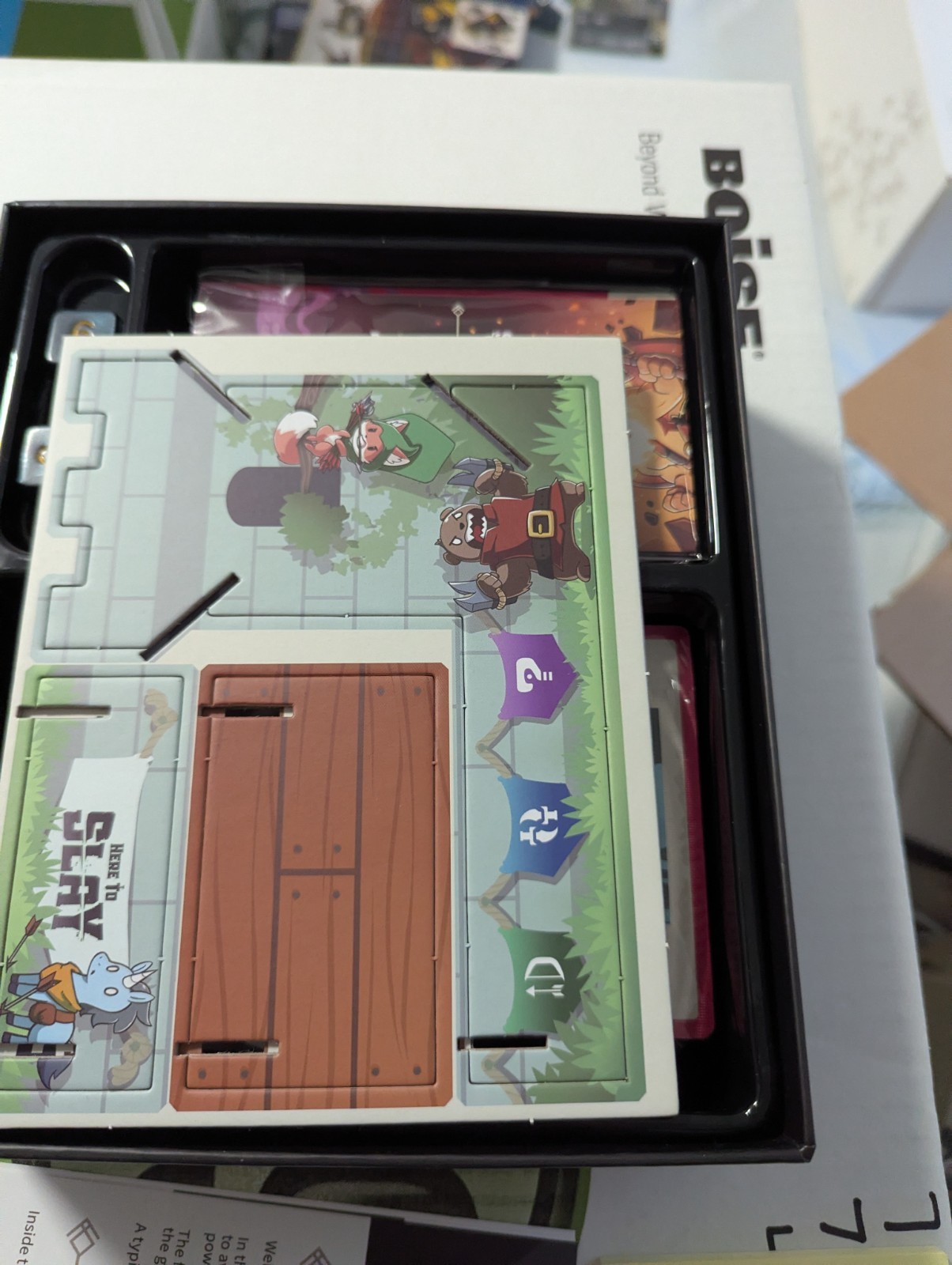 Here to Slay Board Game Sealed Kickstarter Exclusive Edition (Sealed components)