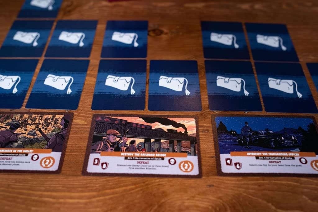 Resist Ages 10 Solitaire Strategy Card Game Spanish Maquis Resistance with