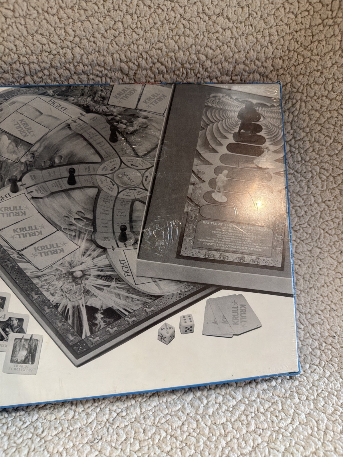 1983 Parker Brothers KRULL Board Game Factory Sealed Movie Tie-In Rare NOS VTG