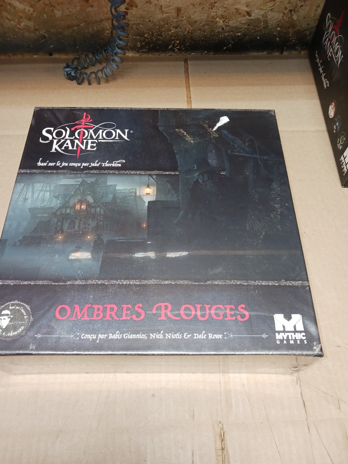 Solomon Kane Board Games- Puritan Pledge & Red Shadows. Both New. In French.
