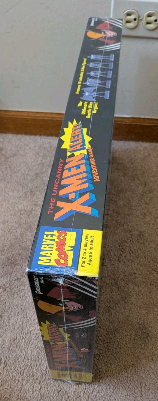 1992 X-Men Alert Adventure Pressman Board Game Brand New Sealed