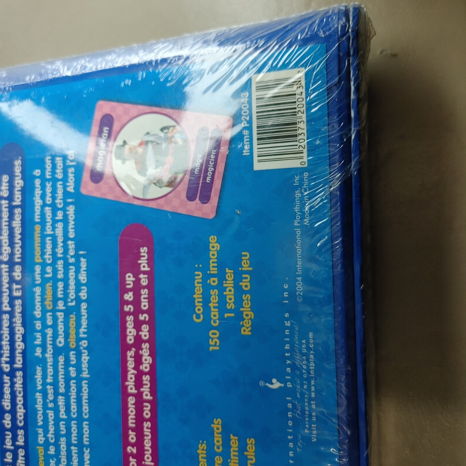 The Story Telling Game by International Playthings Memory Card Game (READ)