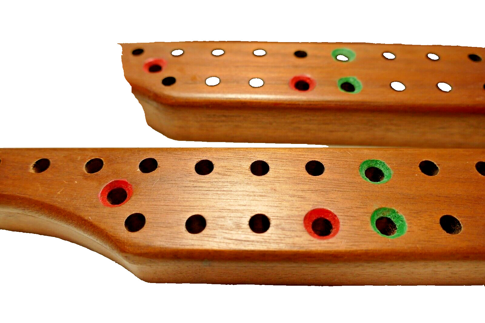 PEGS & JOKERS SOLID WALNUT Social Security Board game 8 Player Unicorn Cards and