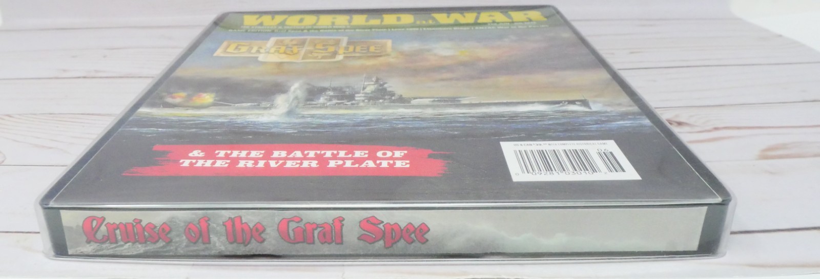 World at War 66, Cruise of the Graf Spee, Solitaire Game, Complete Punched