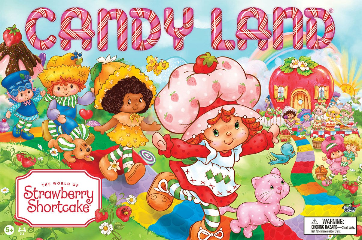 Candy Land: Strawberry Shortcake, Classic Board Game for Kids & Family, Nosta…