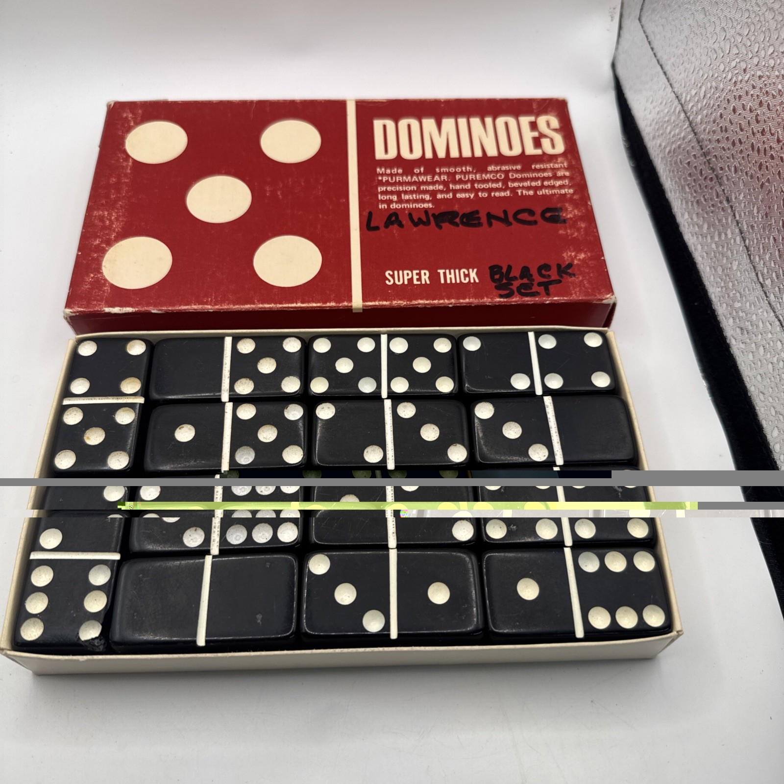 Puremco Super Thick Black Dominoes (28) 1/2” Thick No 50 Waco , Texas