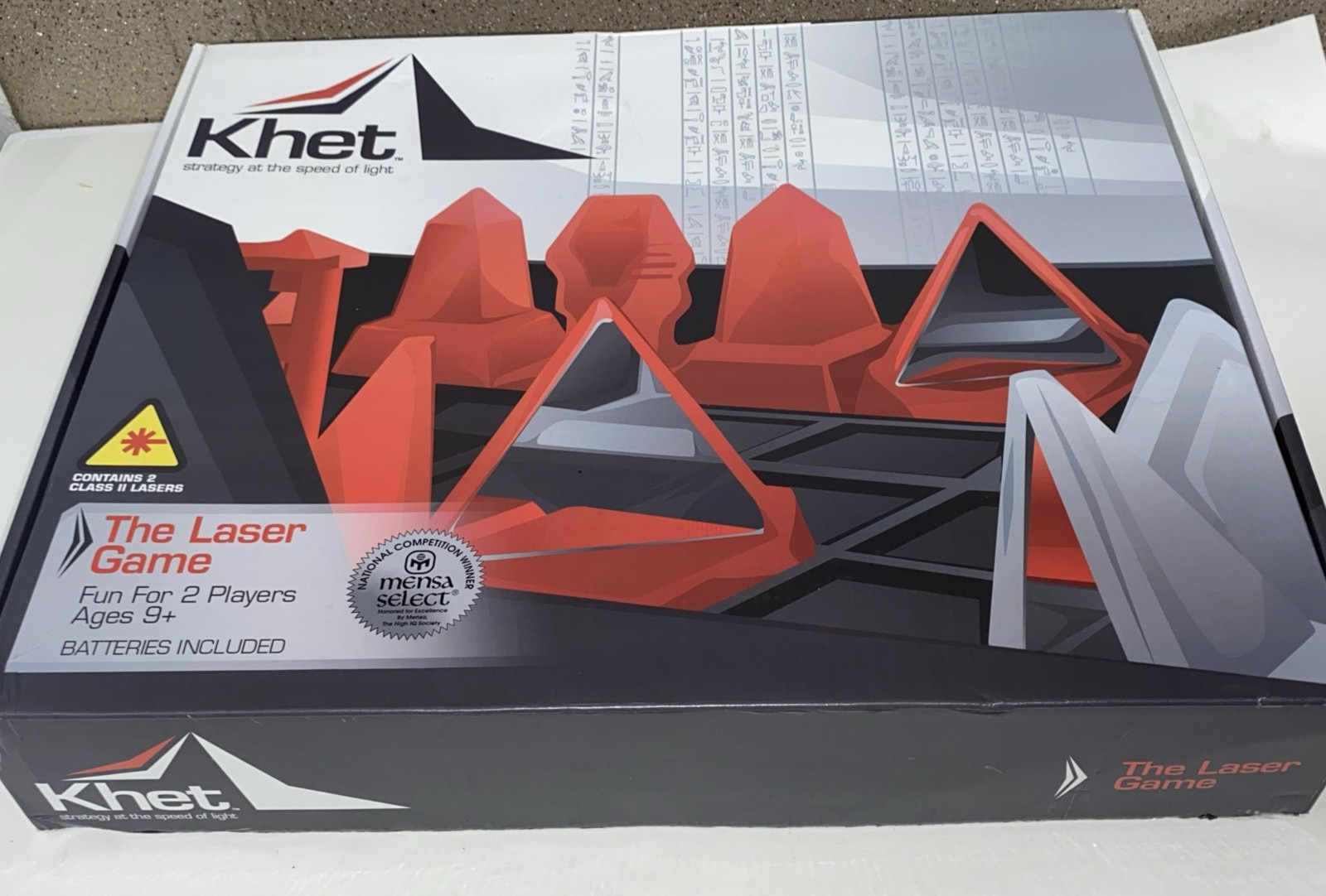 Original KHET Laser Board Game Board Lasers Tested Working 100% Complete VG