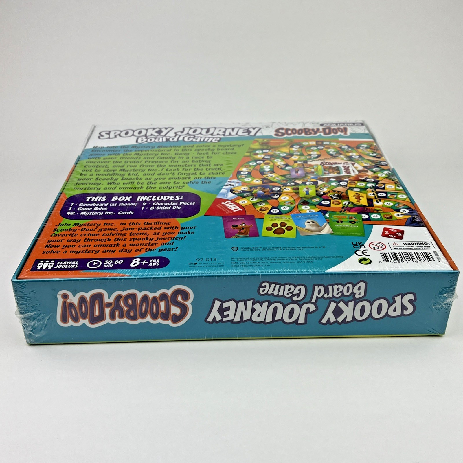 Scooby Doo! Spooky Journey Board Game 2022 Ages 8+ AQUARIUS – NEW in BOX Sealed