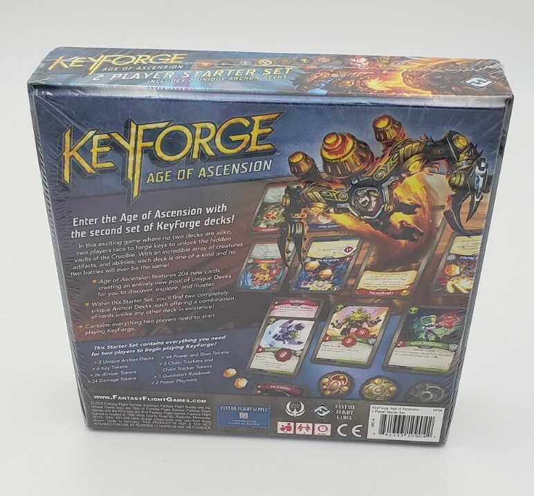 Keyforge Age of Ascension NIB 2 Player Starter Set New Sealed