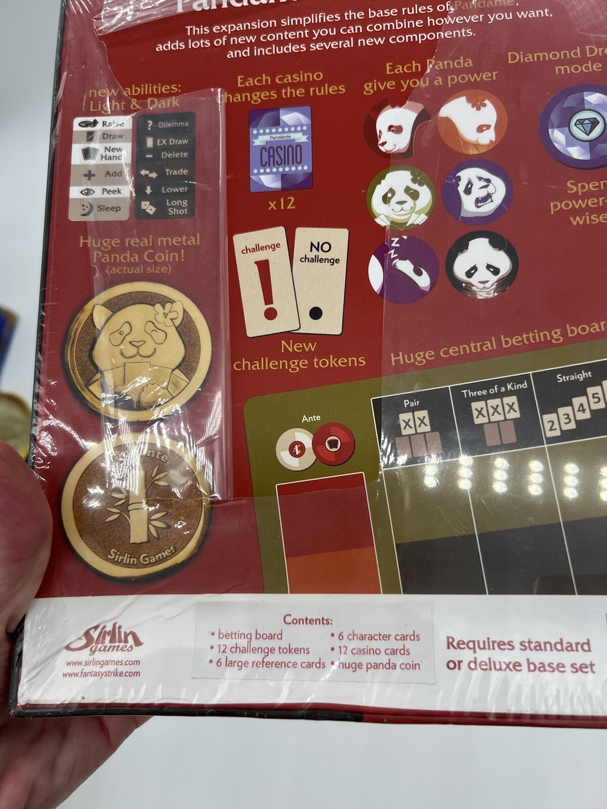 Sirlin Pandante Pandante – Light & Dark Expansion New In Box