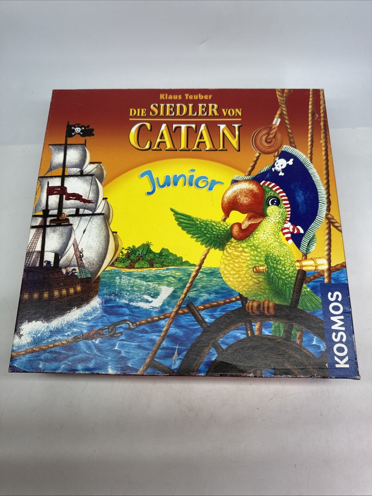 Brettspiel,Kinder,Die Siedler Von Catan Junior,gebraucht,Vintage,Komplett,Kosmos
