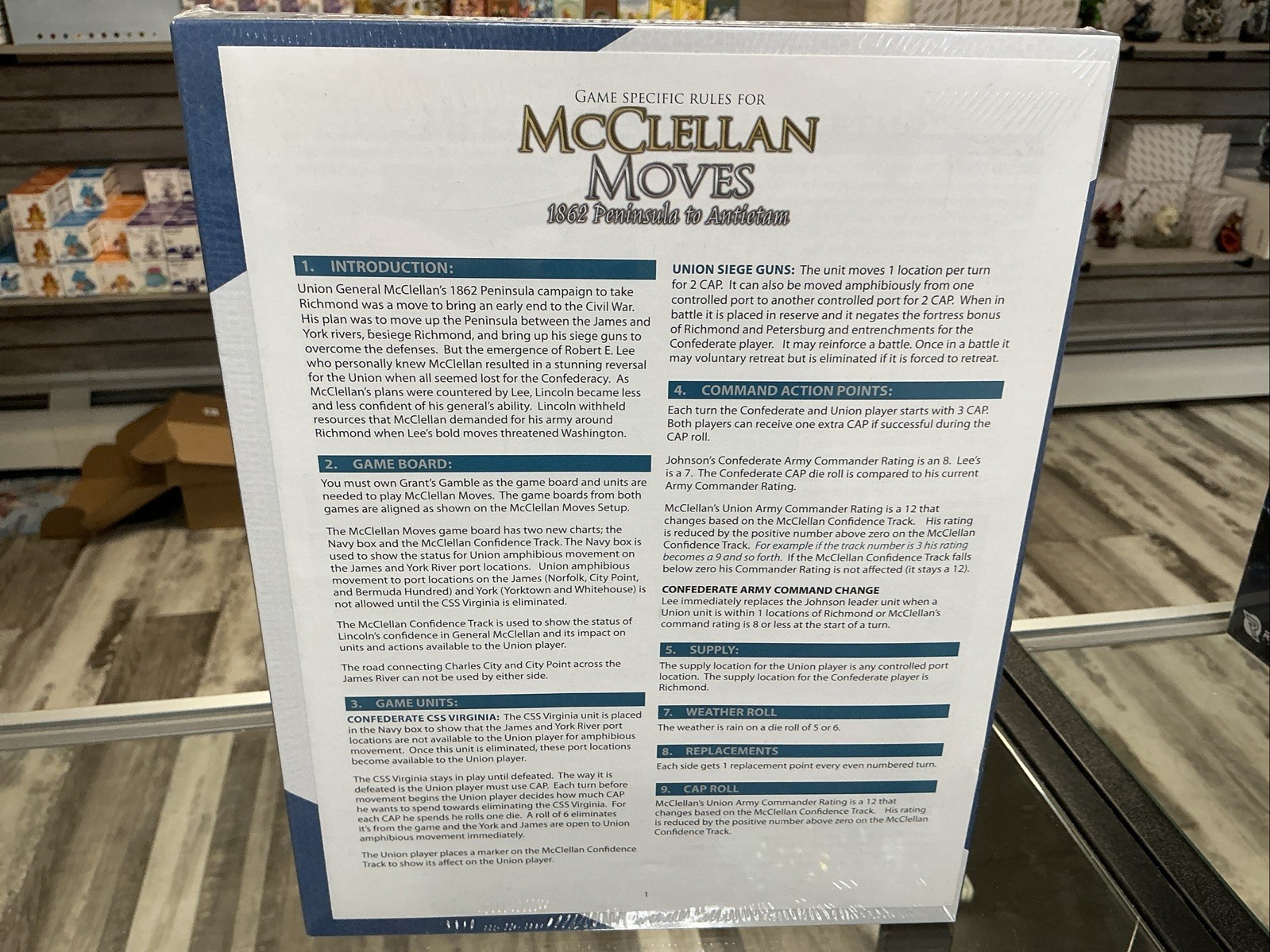 Worthington Publishing – McClellan Moves Expansion for Grant’s Gamble – New