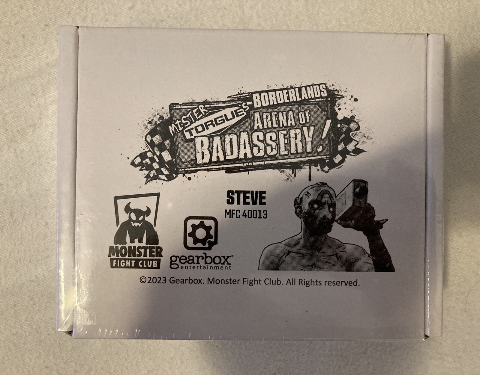 Borderlands Mister Torgue’s Arena of Badassery Board Game – Steve