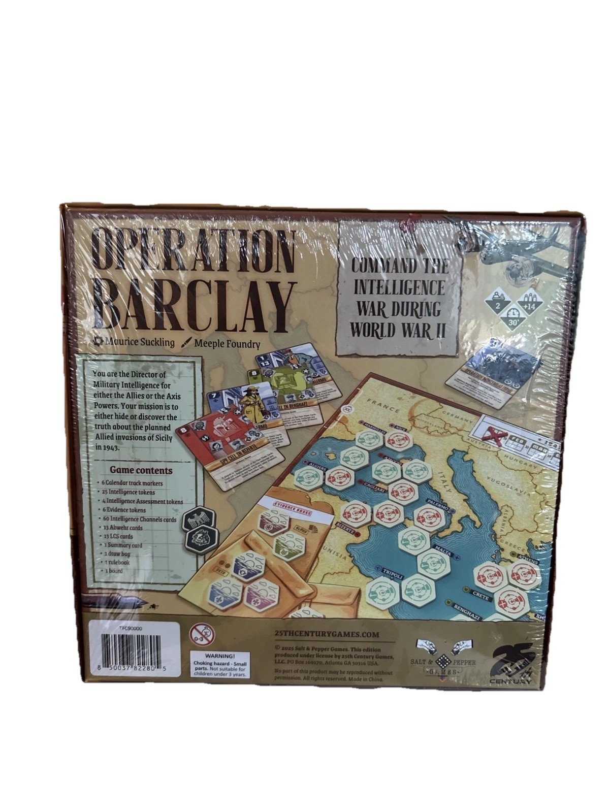 Operation Barclay Board Game ~ Gamefound Edition ~ Brand New & Sealed