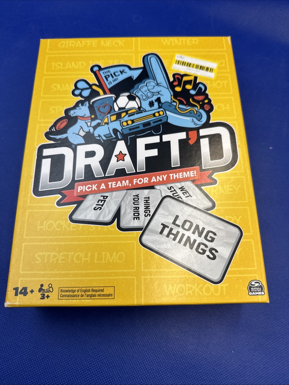 Draft’d Competitive Drafting Party Game Brand New Sealed