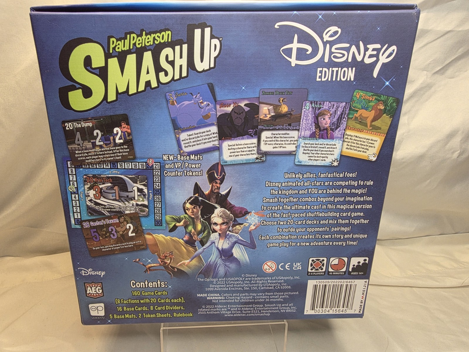 Disney Smash Up Edition Collectible Card Game Featuring Disney Characters