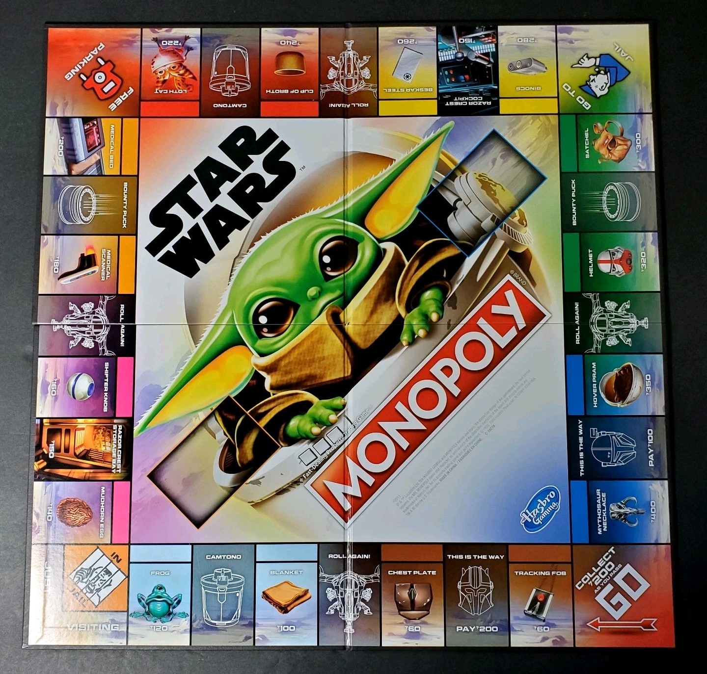 Monopoly STAR WARS The Child Baby Yoda Grogu Mandalorian Edition Board Game