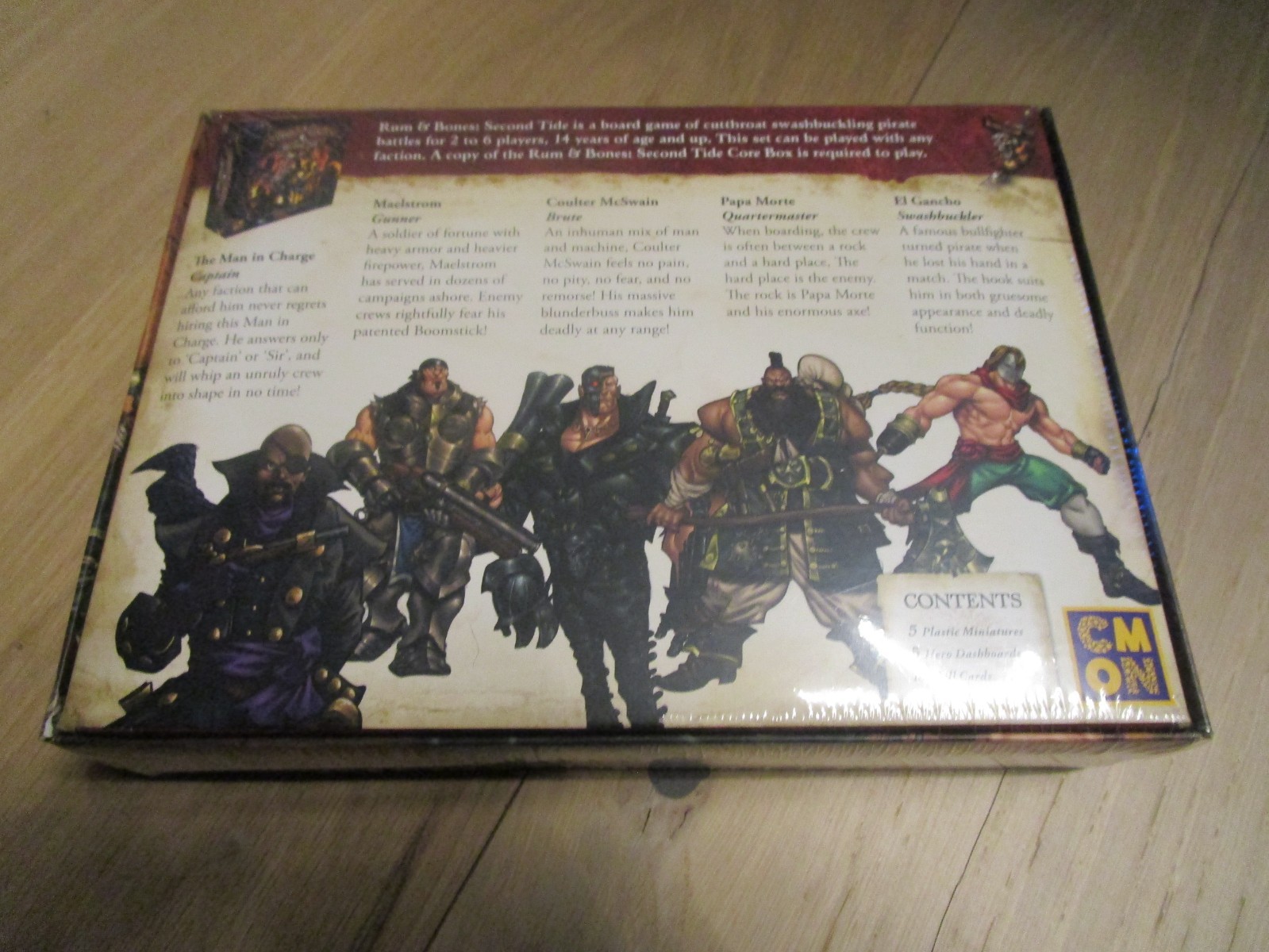 RUM & BONES Second Tide Kickstarter Exclusive Mercenaries Promo Set #4