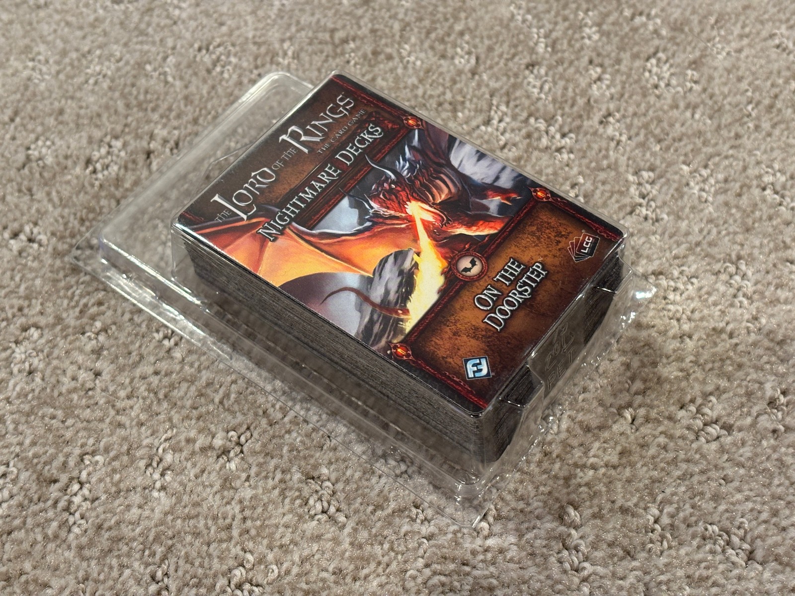 The Lord of the Rings LCG – Nightmare Deck – On The Doorstep – FFG – NEW