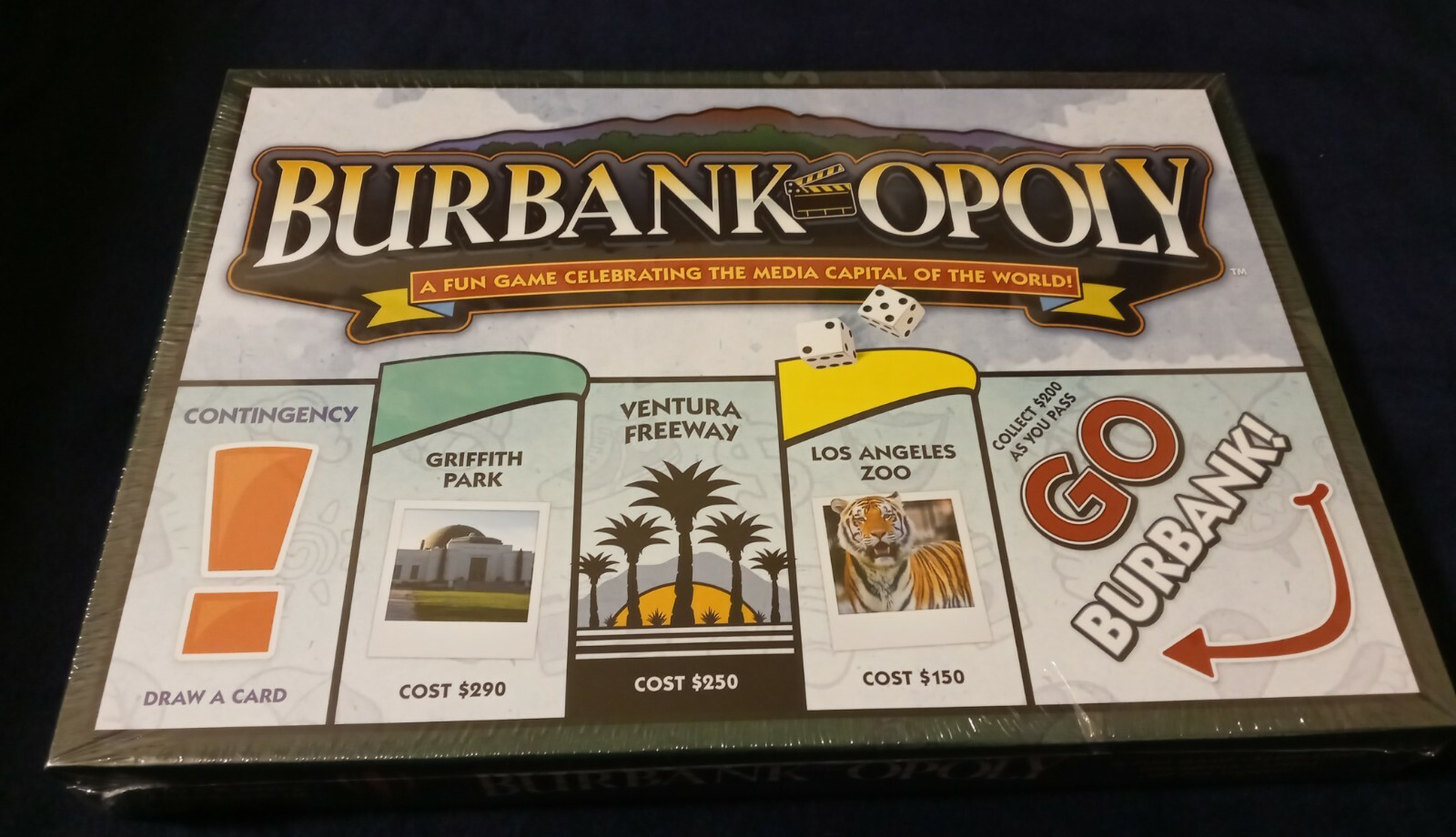 Burbank-opoly MONOLPOLY Late for the Sky brand