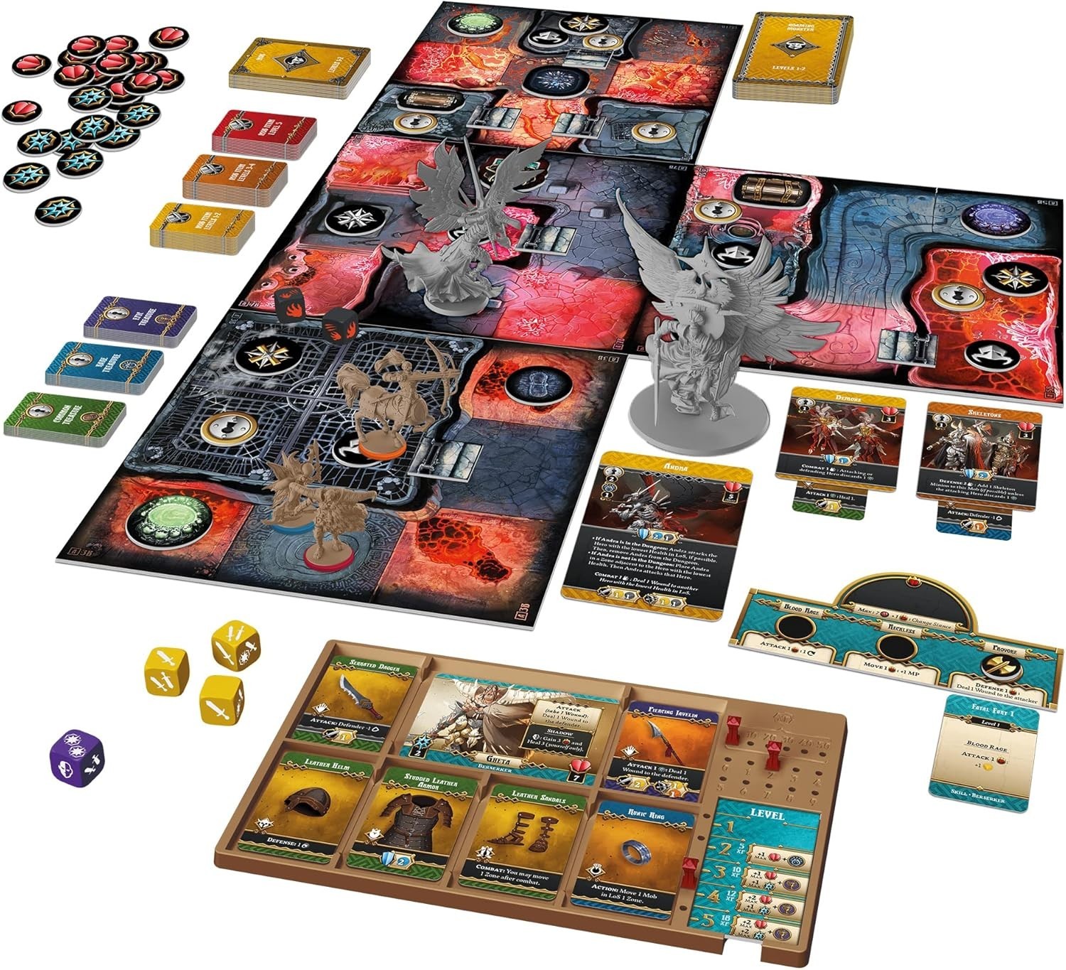 Massive Darkness 2 Hellscape – Average Playtime 60 Minutes