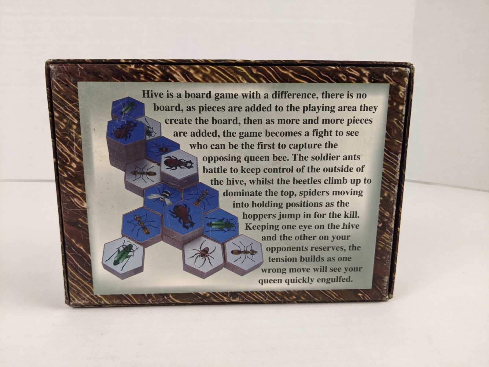 Hive John Yianni Gen42 Four Two Year 2000 Original Wood Tile Game 22 Pieces HTF