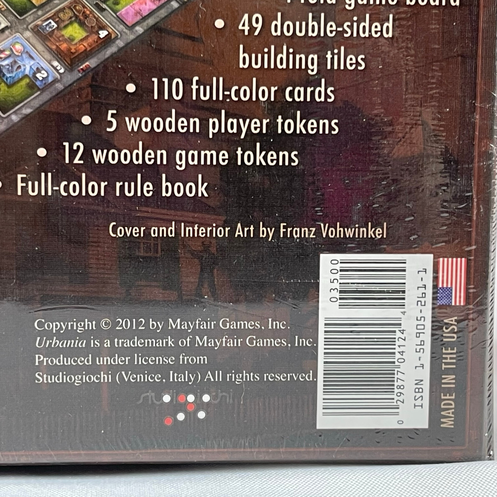 Urbania Board Game NEW Simone Lucian Mayfair