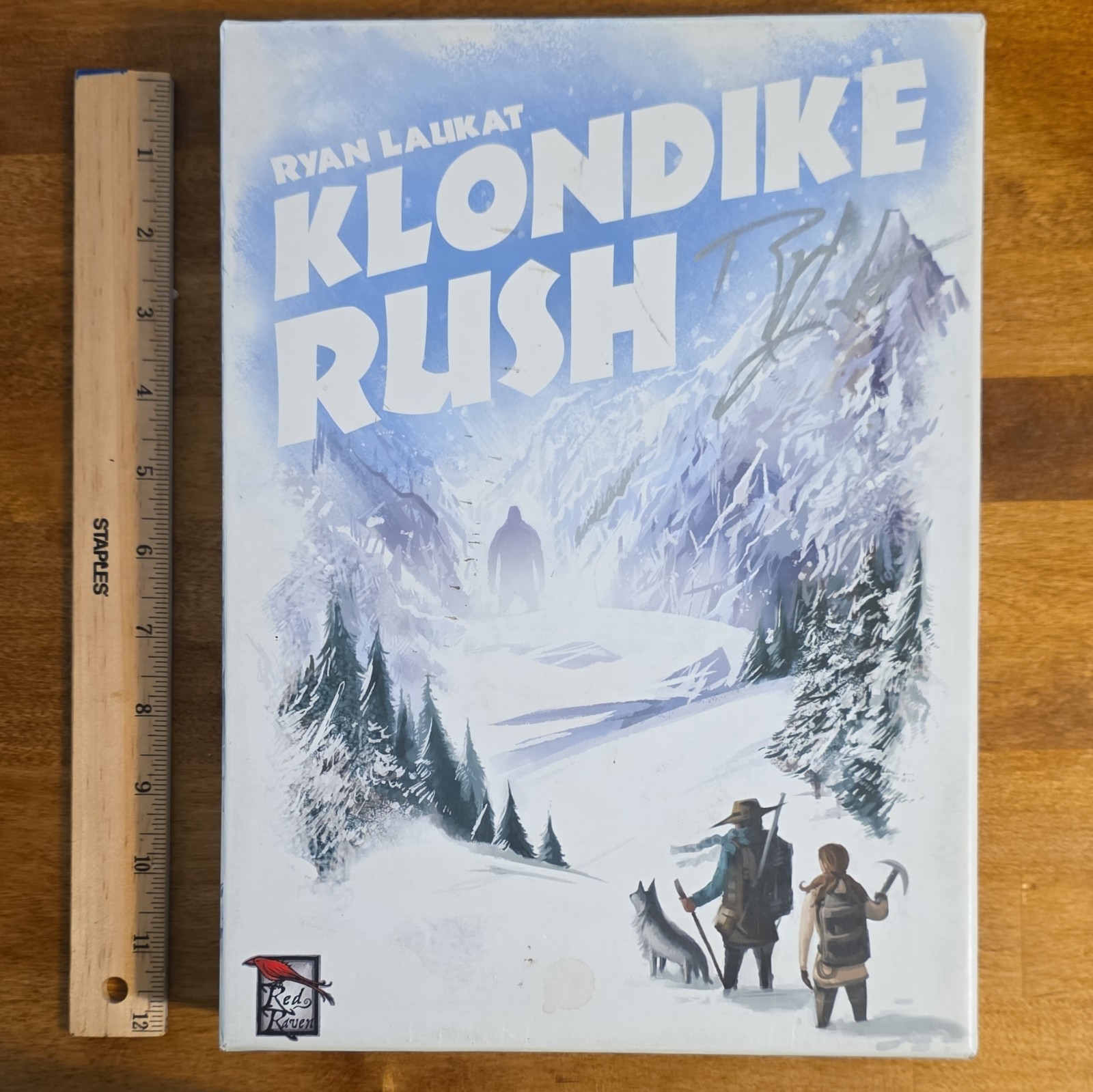 Red Raven Games Klondike Rush Board Game 2017 2-5 Players 13+ RVM016 AUTOGRAPHED