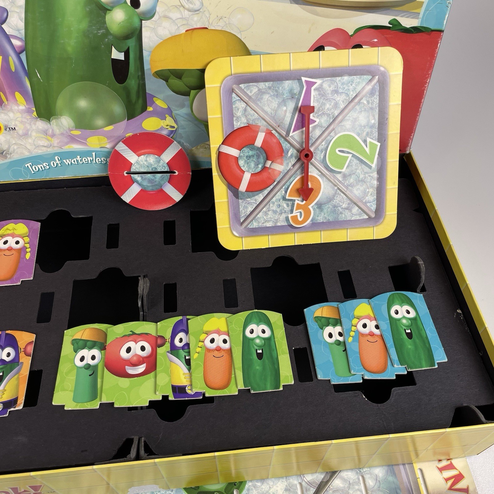 VINTAGE Veggietales Don’t Sink in the Sink INCOMPLETE Talicor 1999 Big Idea