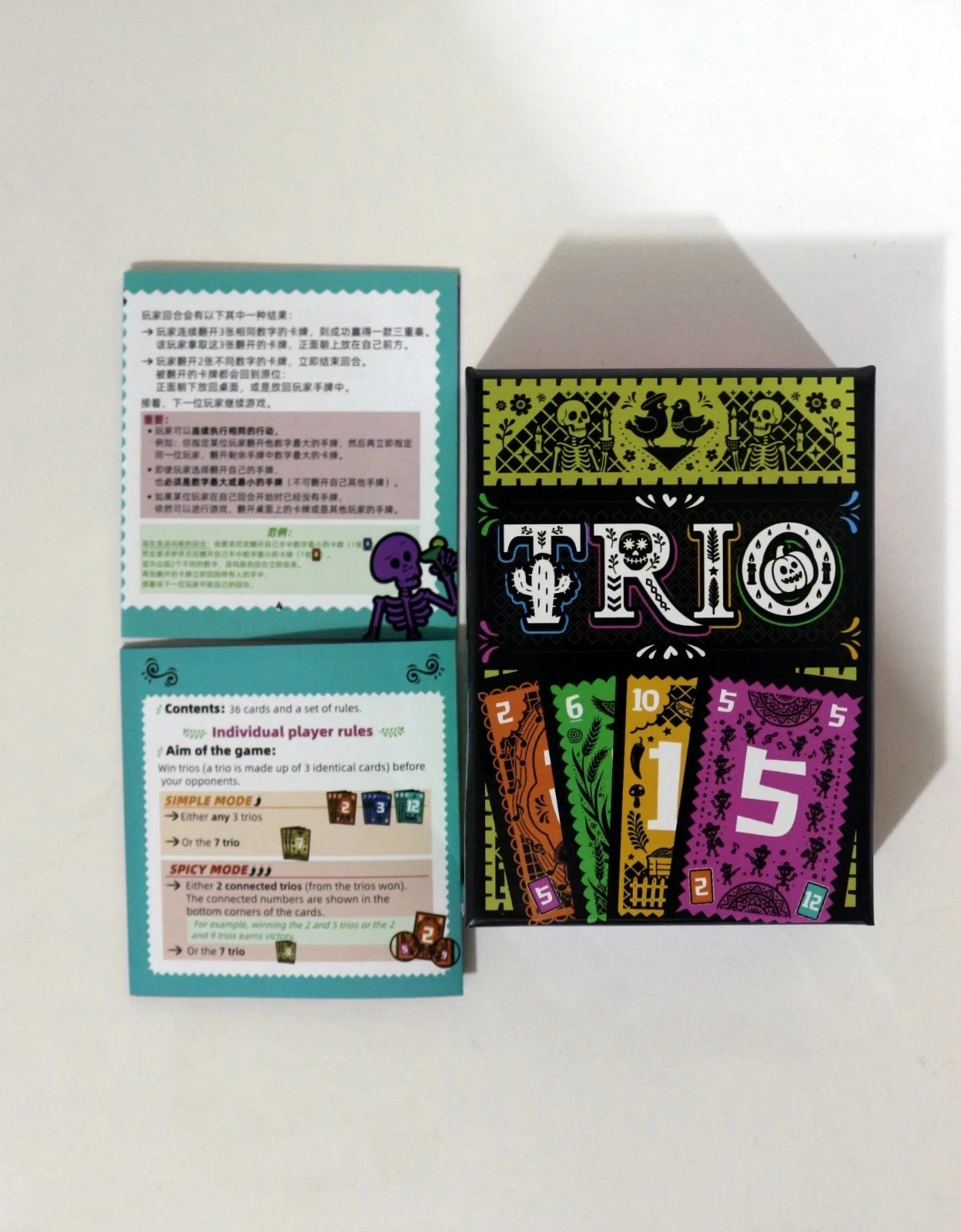 Trio Family Card Game Strategy Fun 3–6 Players Ages 8+ 2026 Game of the Year