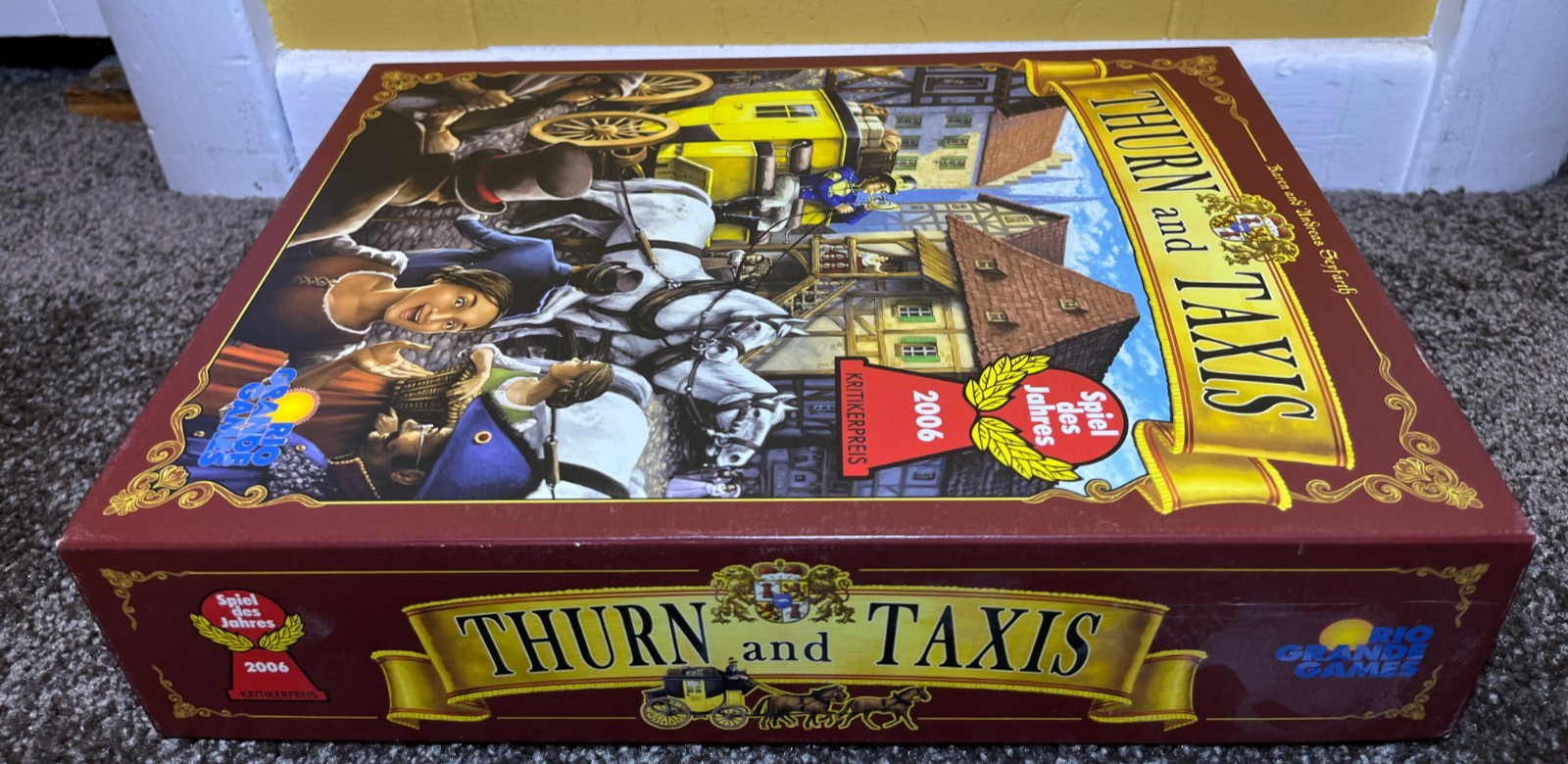Rio Grande – Thurn and Taxis – Postal Service Game 100% Complete VG++