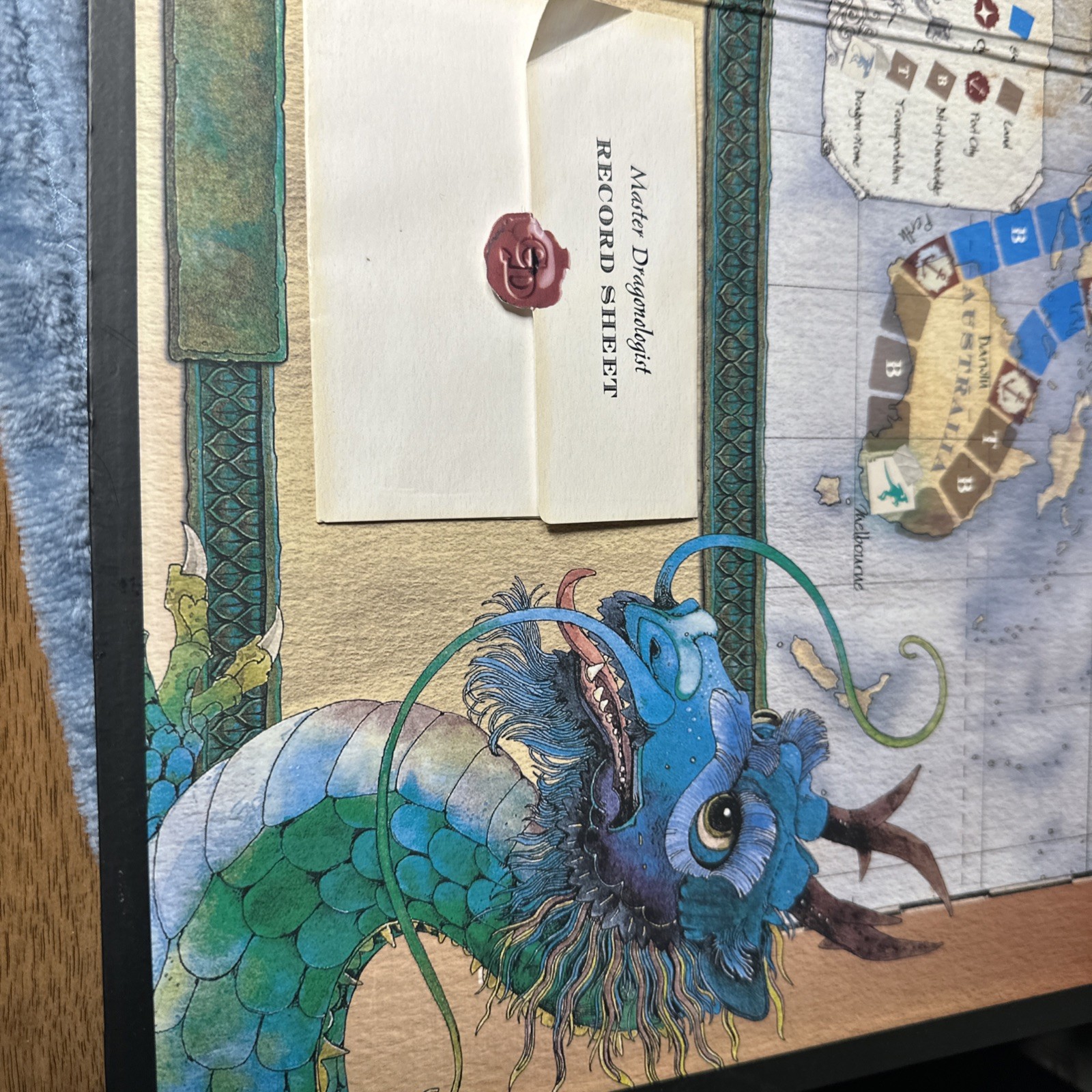 Dragonology The Game 2006 Sababa Toys Fantasy Board Game