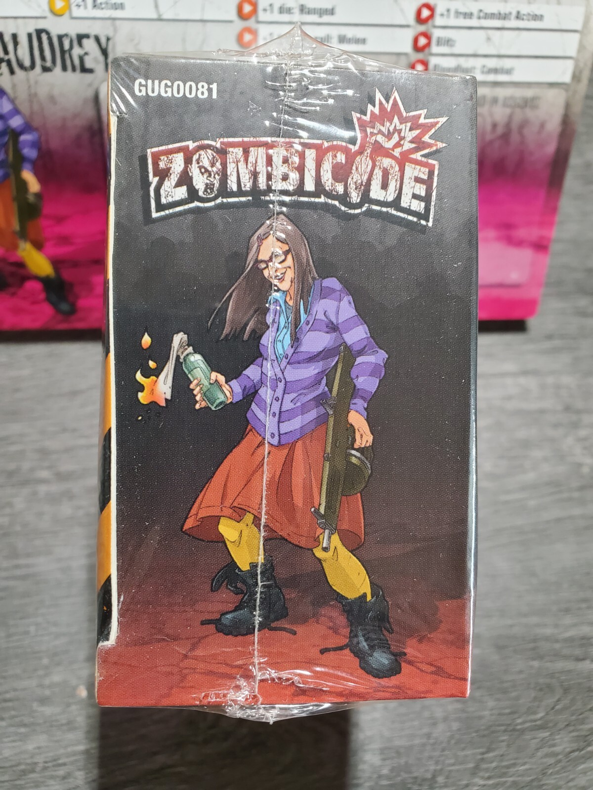 Zombicide Kickstarter EXCLUSIVE Promo Audrey the Bookworm Amy Big Bang Theory