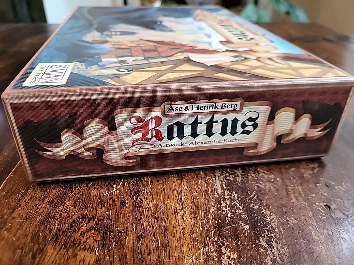 Rattus Board Game Base Game Z-Man Games Medieval Strategy 2010 COMPLETE & CLEAN