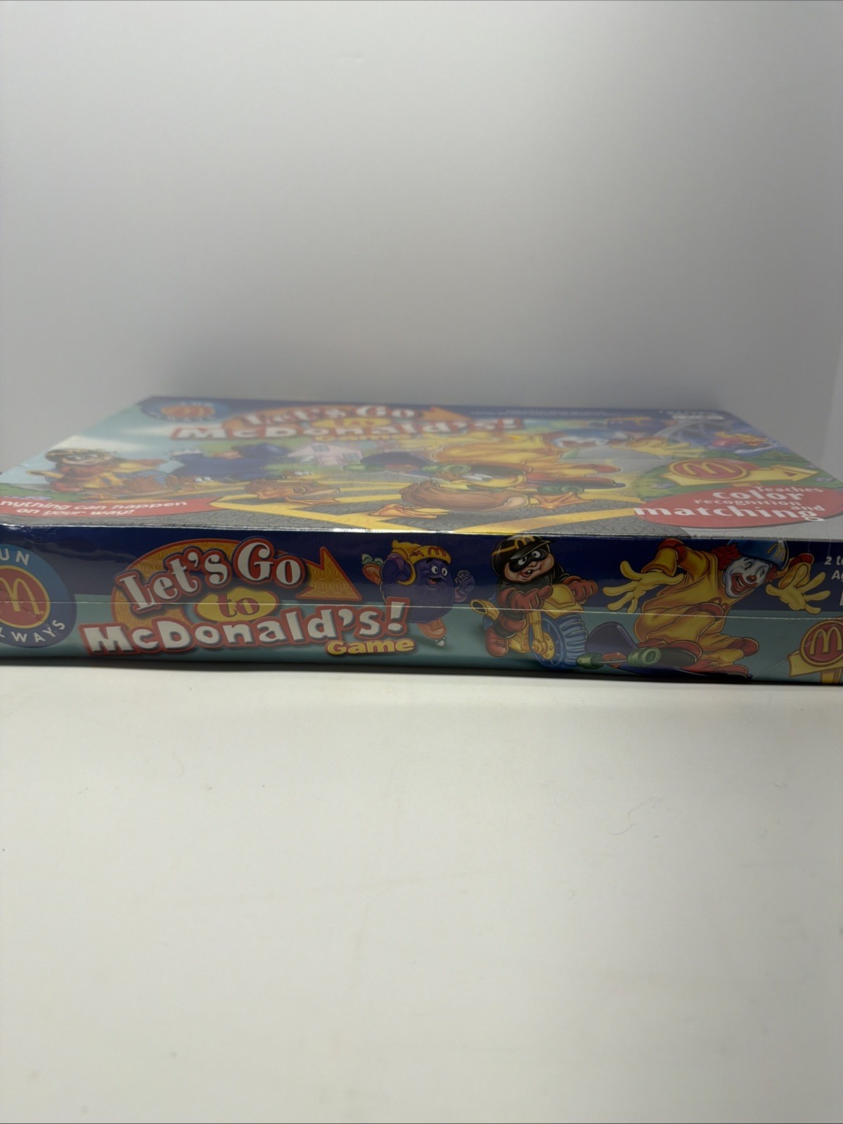 2001 Patch Products – Let’s Go to McDonald’s Game Sealed ( New Package Wear)