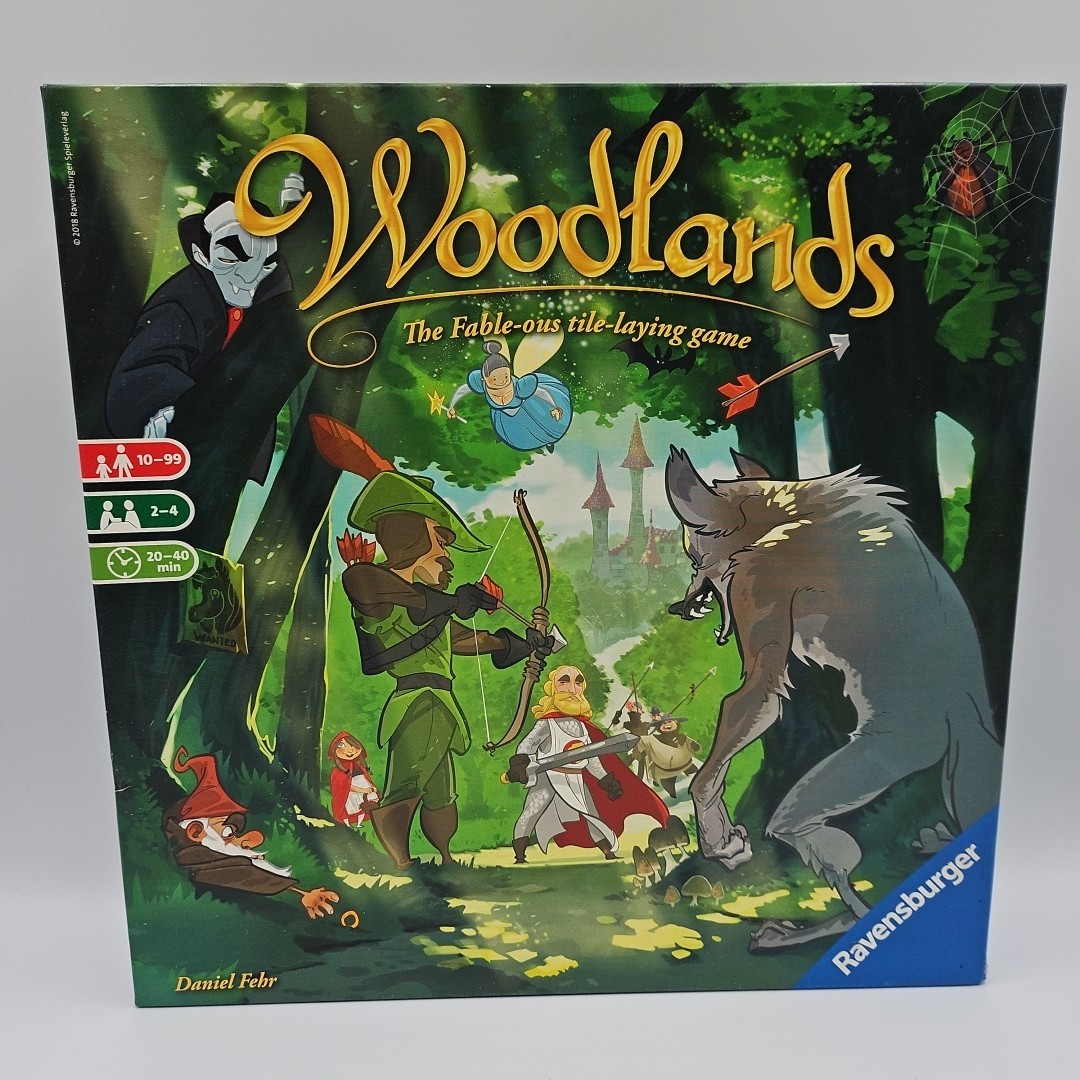 Woodlands Fable-ous Tile Laying Game Ravensburger Complete Daniel Fehe 2018 READ