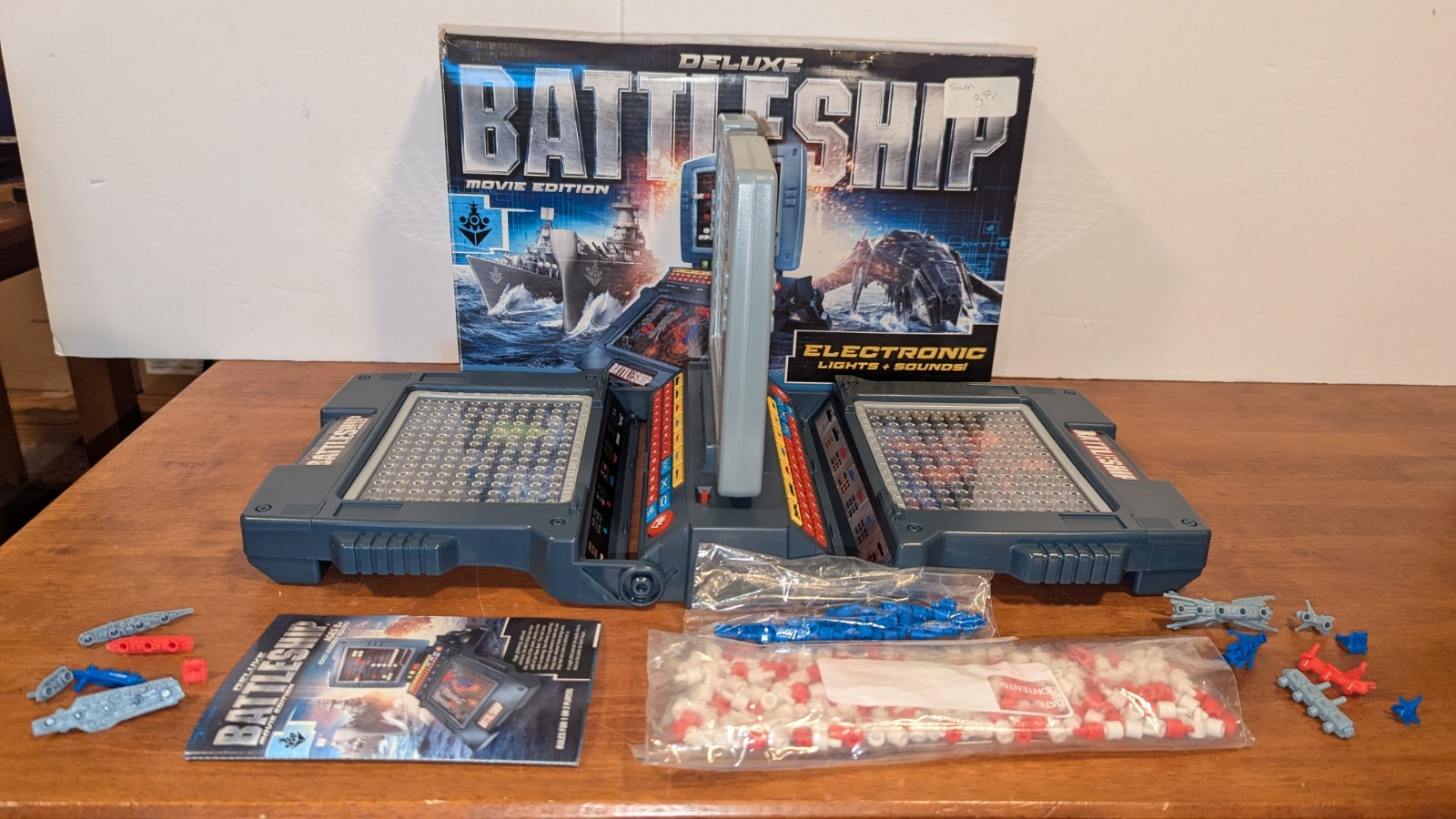 Deluxe Battleship Movie Edition Electronic Tested 2012 *READ*