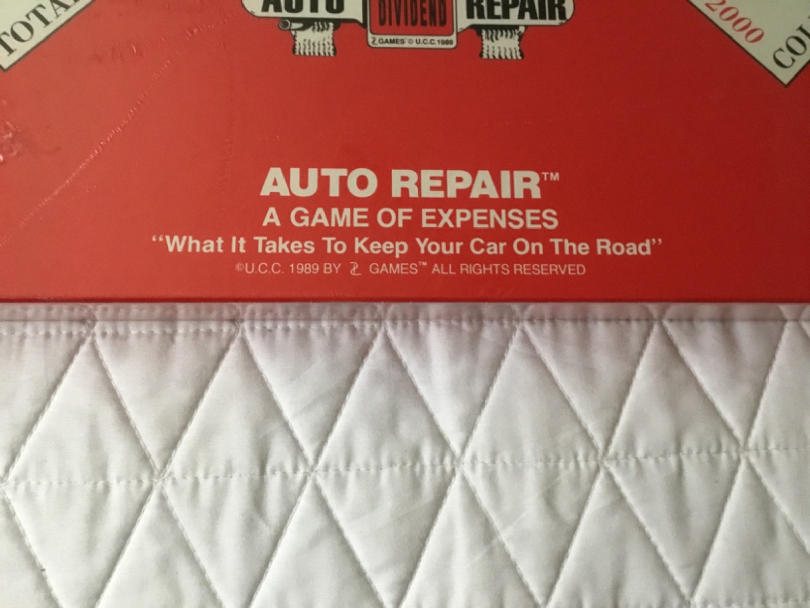 Vtg 1989 Auto Repair A Game Of Expenses What It Takes To Keep Car Runnin-SEALED