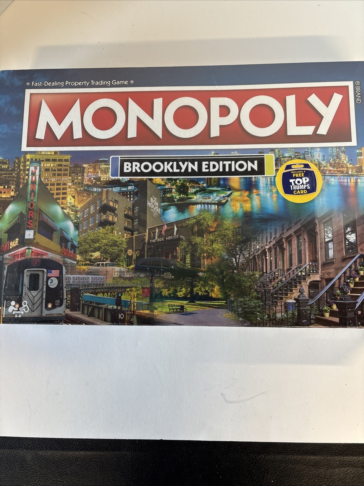 Monopoly Brooklyn Edition Sealed NIB Hasbro Top Trumps Made In USA