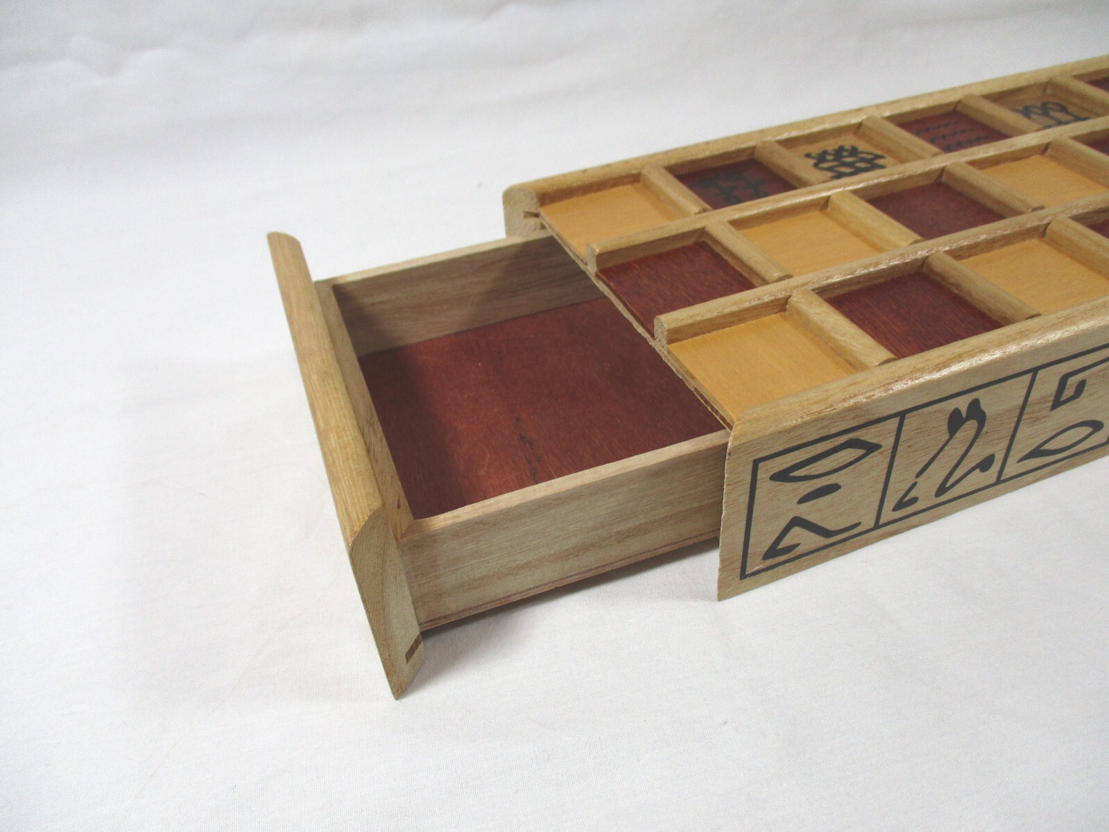 Senet Game Favorite Ancient Egyptian Board Game Wooden replacemt GAME BOARD ONLY