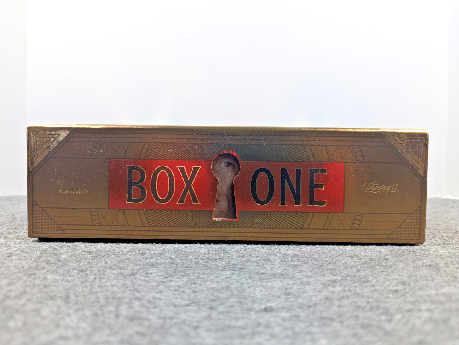 Box One Game by Neil Patrick Harris Escape Room Theory11 Puzzle Card Complete