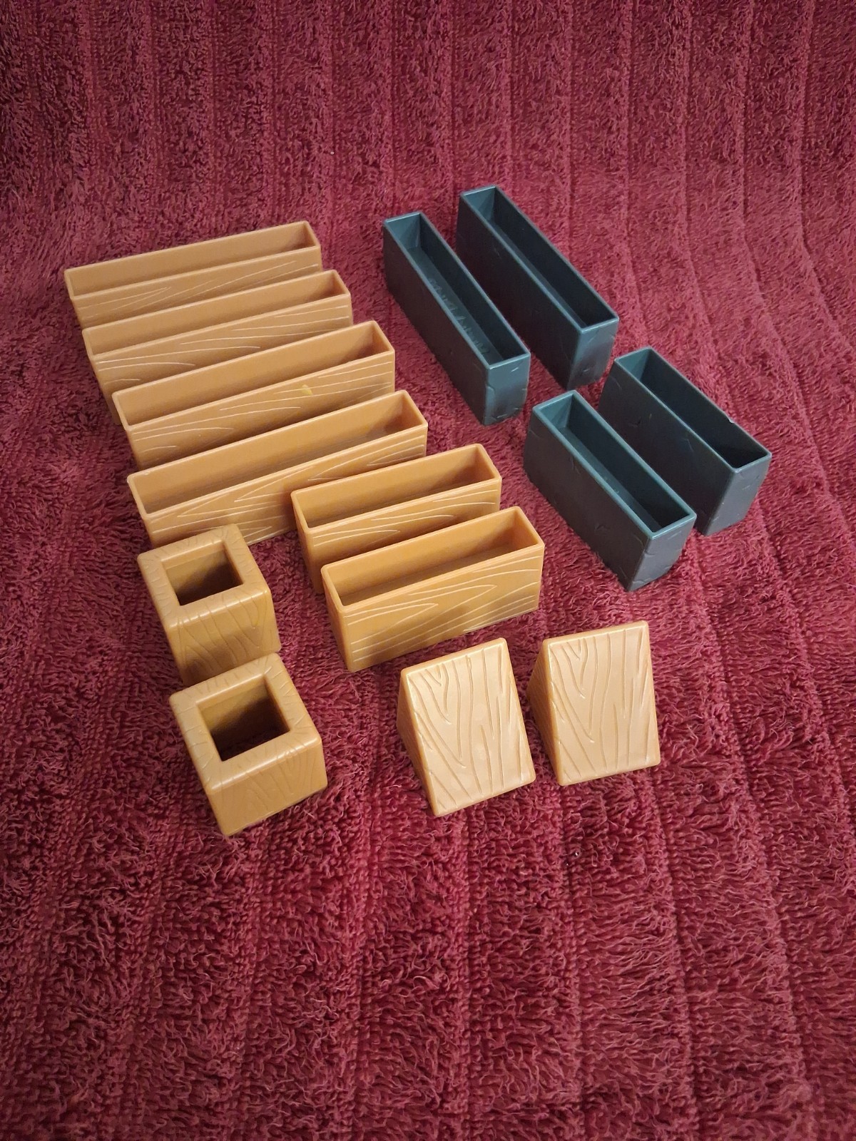 Angry Birds Mega Fling Wall & Stone Girders 2011 Replacement Pieces