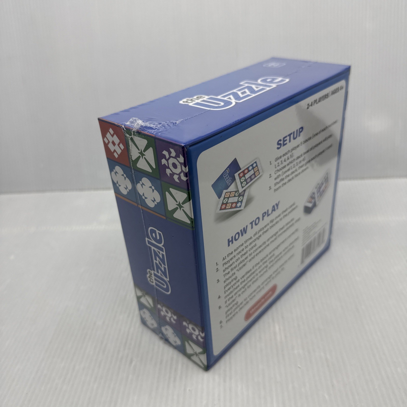 The Uzzle Family Block Puzzle Game for Children 4 & Up & Adults – New Sealed