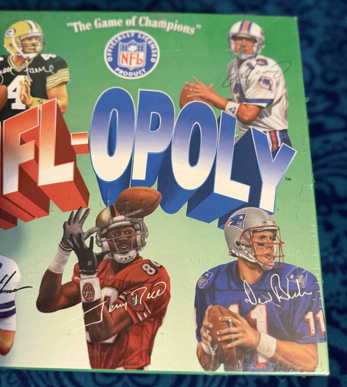 vintage NIB 1994 NFL-OPOLY BOARD GAME Football SEALED officially licensed NEW
