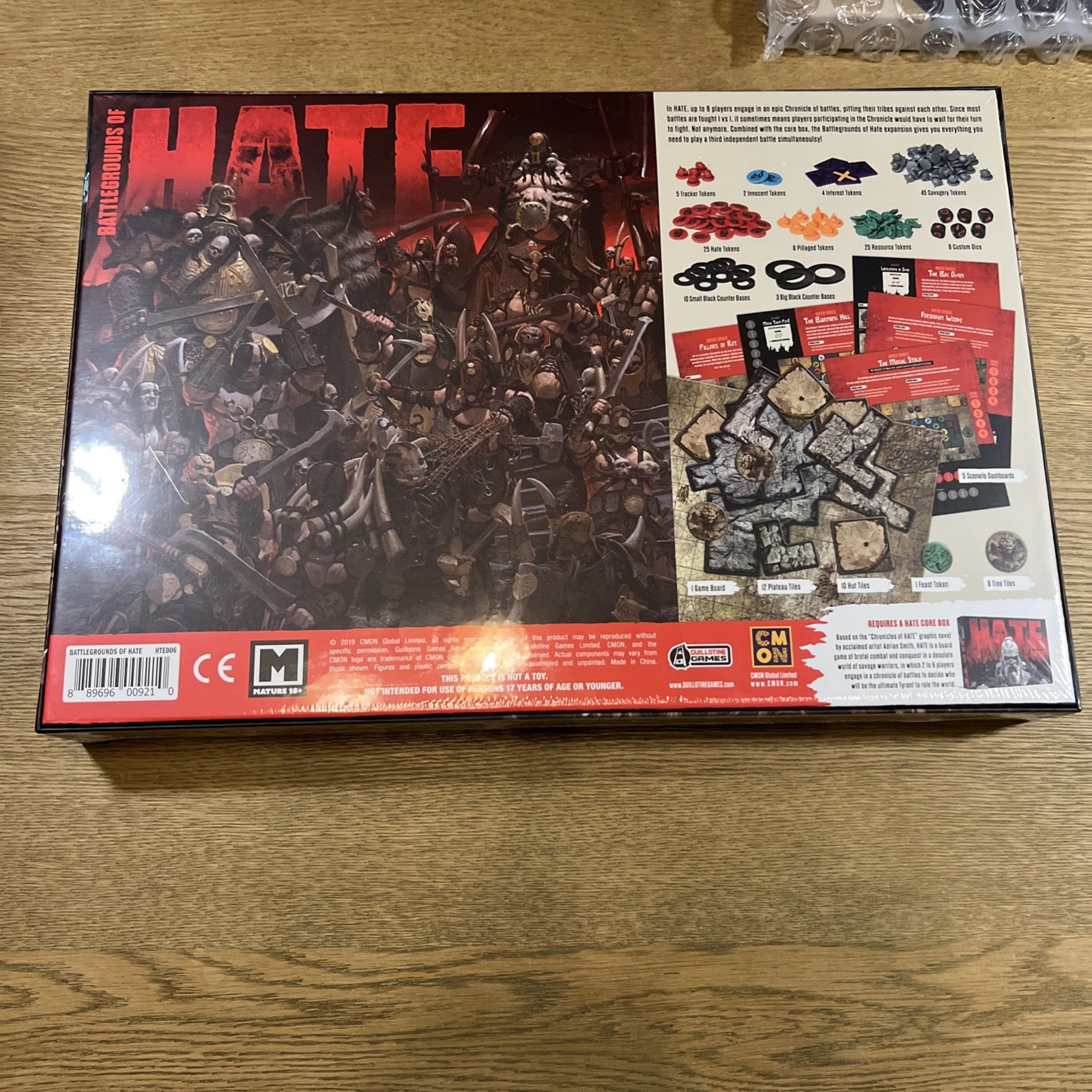 Hate Kickstarter All-in Including Art Book And Extra Dice, Terrain & Expansions!