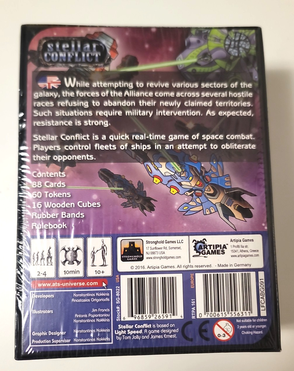 Stellar Conflict 2015, Artipia Games, New Sealed