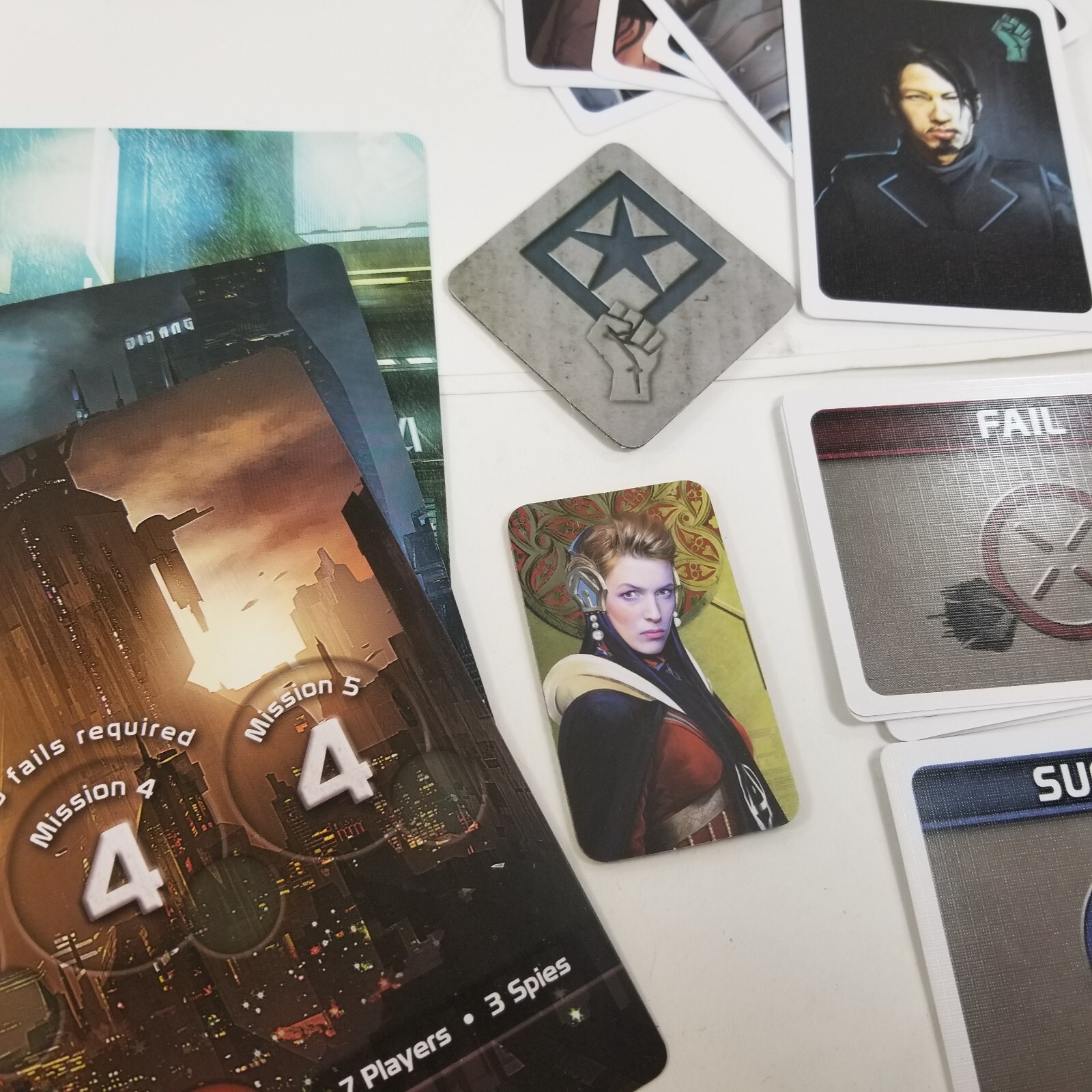 Don Eskridge The Resistance Game Indie Boards & Cards Complete